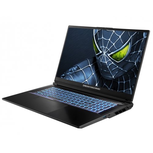 Ноутбук Dream Machines RG5050-17 (RG5050-17UA29) Black купити в Україні: Київ, Львів, Хмельницький, Тернопіль, Івано-Франківськ | Низька ціна, відгуки, характеристики від TELEMART фото