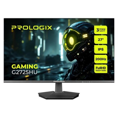 Монитор Prologix 27" Gaming G2725HU Black купить в Украине: Киев, Днепр, Харьков, Одесса  | Низкая цена, отзывы, характеристики от TELEMART фото