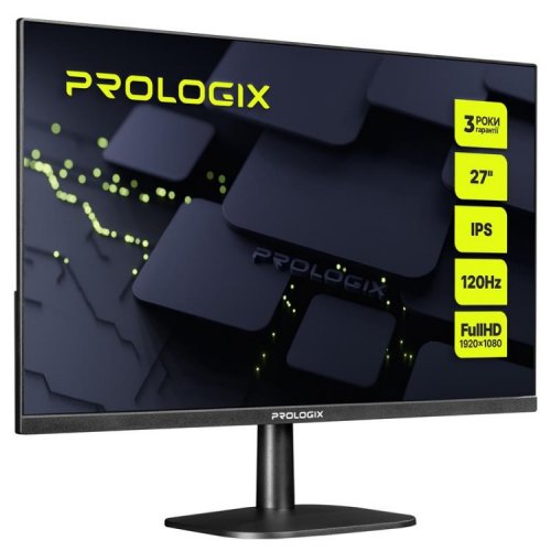 Монитор Prologix 27" P2725HV Black купить в Украине: Киев, Днепр, Харьков, Одесса  | Низкая цена, отзывы, характеристики от TELEMART фото