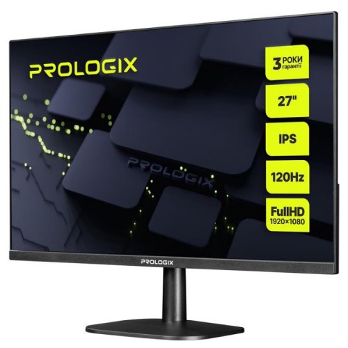 Монитор Prologix 27" P2725HV Black купить в Украине: Киев, Днепр, Харьков, Одесса  | Низкая цена, отзывы, характеристики от TELEMART фото