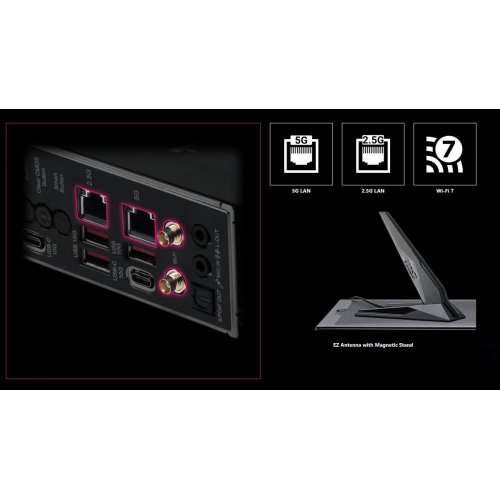 Материнская плата MSI MPG X870E CARBON MAX WIFI (sAM5, AMD X870E) купить в Украине: Киев, Днепр, Харьков, Одесса  | Проверка совместимости, низкая цена, отзывы, характеристики от TELEMART фото