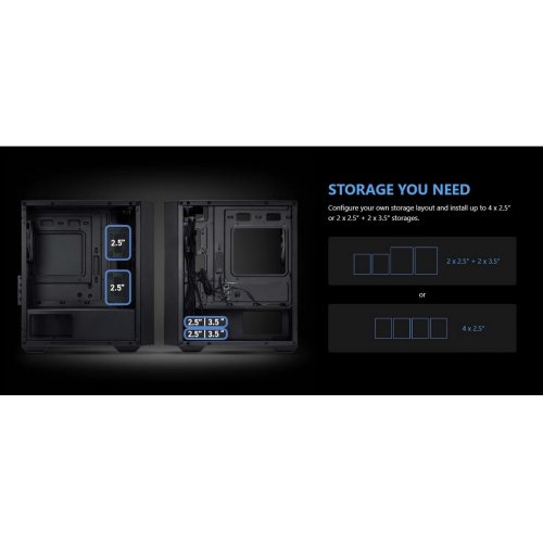 Корпус MSI PRO FORGE M051A без БЖ Black купити в Україні: Київ, Львів, Хмельницький, Тернопіль, Івано-Франківськ | Перевірка сумісності, низька ціна, відгуки, характеристики від TELEMART фото