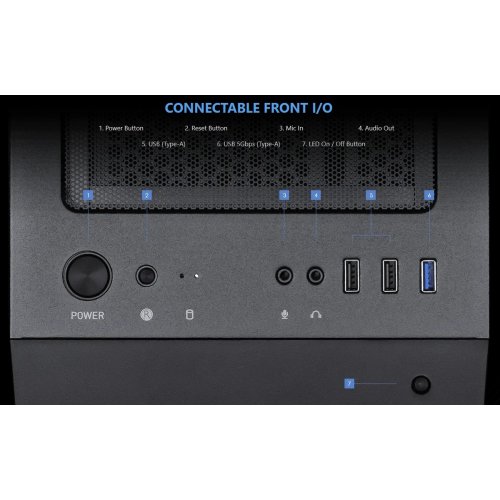 Корпус MSI PRO FORGE M051A без БЖ Black купити в Україні: Київ, Львів, Хмельницький, Тернопіль, Івано-Франківськ | Перевірка сумісності, низька ціна, відгуки, характеристики від TELEMART фото