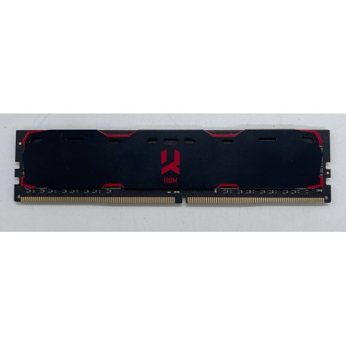 Озп GoodRAM DDR4 8GB 2400Mhz IRDM Black (IR-2400D464L15S/8G) (Відновлено продавцем, 854218) купити в Україні: Київ, Львів, Хмельницький, Тернопіль, Івано-Франківськ | Перевірка сумісності, низька ціна, відгуки, характеристики від TELEMART фото