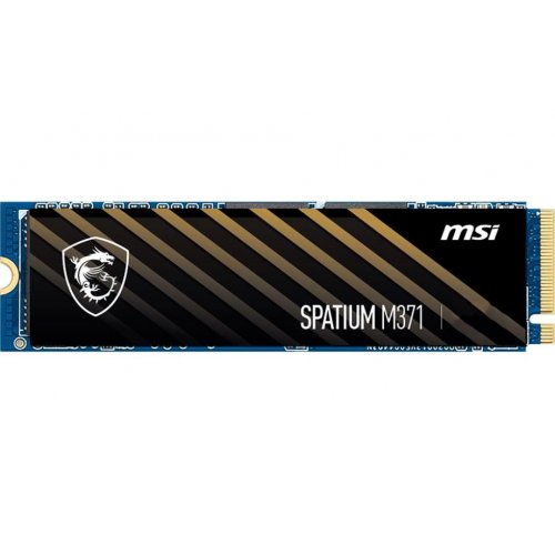 Уценка ssd-диск MSI SPATIUM M371 3D NAND TLC 500GB M.2 (2280 PCI-E) (S78-440K160-P83) (Вскрытая упаковка, 854231) купить в Украине: Киев, Днепр, Харьков, Одесса  | Проверка совместимости, низкая цена, отзывы, характеристики от TELEMART фото