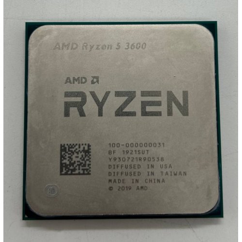 Процессор AMD Ryzen 5 3600 3.6(4.2)GHz 32MB sAM4 Box (100-100000031BOX) (Восстановлено продавцом, 854266) купить в Украине: Киев, Днепр, Харьков, Одесса  | Проверка совместимости, низкая цена, отзывы, характеристики от TELEMART фото