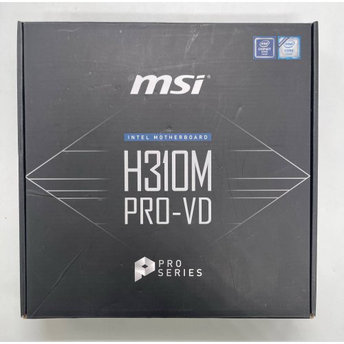 Материнская плата MSI H310M PRO-VD (s1151-v2, Intel H310) (Восстановлено продавцом, 854290) купить в Украине: Киев, Днепр, Харьков, Одесса  | Проверка совместимости, низкая цена, отзывы, характеристики от TELEMART фото