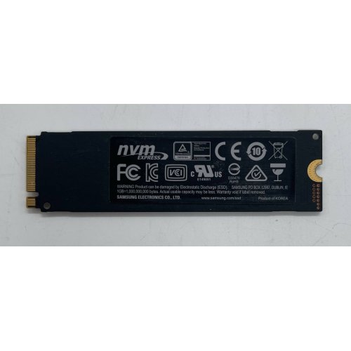 Ssd-диск Samsung 970 EVO Plus V-NAND MLC 500GB M.2 (2280 PCI-E) (MZ-V7S500BW) (Восстановлено продавцом, 854299) купить в Украине: Киев, Днепр, Харьков, Одесса  | Проверка совместимости, низкая цена, отзывы, характеристики от TELEMART фото