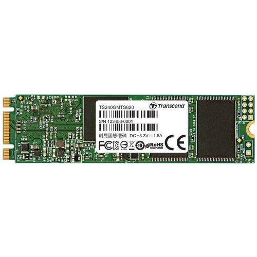 Ssd-диск Transcend MTS820S TLC 240GB M.2 (2280 SATA) (TS240GMTS820S) (Відновлено продавцем, 854301) купити в Україні: Київ, Львів, Хмельницький, Тернопіль, Івано-Франківськ | Перевірка сумісності, низька ціна, відгуки, характеристики від TELEMART фото
