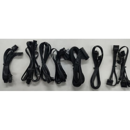 Блок питания XFX Black Edition 650W (P1-650B-BEFX) (Восстановлено продавцом, 854313) купить в Украине: Киев, Днепр, Харьков, Одесса  | Проверка совместимости, низкая цена, отзывы, характеристики от TELEMART фото