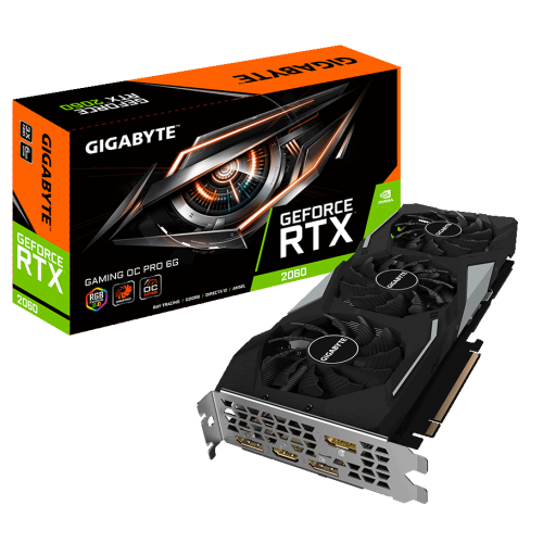 Відеокарта Gigabyte GeForce RTX 2060 Gaming OC Pro 6144MB (GV-N2060GAMINGOC PRO-6GD) (Відновлено продавцем, 854314) купити в Україні: Київ, Львів, Хмельницький, Тернопіль, Івано-Франківськ | Перевірка сумісності, низька ціна, відгуки, характеристики від TELEMART фото