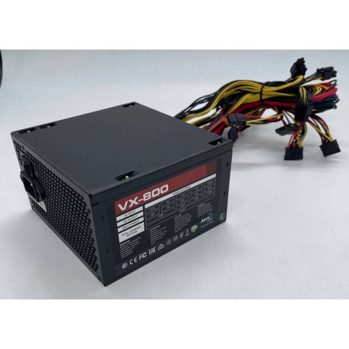 Блок живлення Aerocool Value Series 800W (VX-800) (Відновлено продавцем, 854330) купити в Україні: Київ, Львів, Хмельницький, Тернопіль, Івано-Франківськ | Перевірка сумісності, низька ціна, відгуки, характеристики від TELEMART фото
