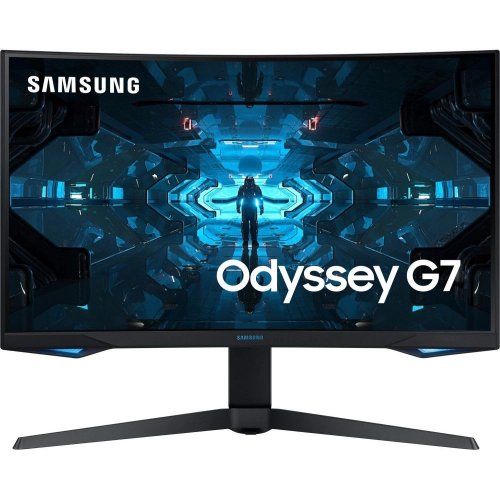 Монитор Samsung 27" Odyssey G7 (LC27G75TQSPXEN) Black (Восстановлено продавцом, 854333) купить в Украине: Киев, Днепр, Харьков, Одесса  | Низкая цена, отзывы, характеристики от TELEMART фото
