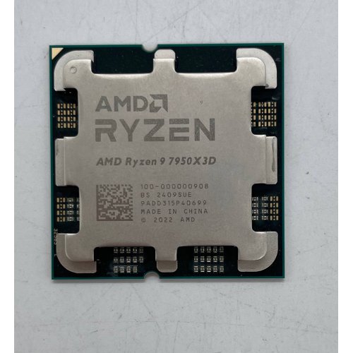 Процессор AMD Ryzen 9 7950X3D 4.2(5.7)GHz 128MB sAM5 Tray (100-000000908) (Восстановлено продавцом, 854337) купить в Украине: Киев, Днепр, Харьков, Одесса  | Проверка совместимости, низкая цена, отзывы, характеристики от TELEMART фото