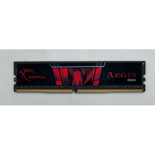 Озп G.Skill DDR4 16GB 3200Mhz Aegis (F4-3200C16S-16GIS) (Відновлено продавцем, 854345) купити в Україні: Київ, Львів, Хмельницький, Тернопіль, Івано-Франківськ | Перевірка сумісності, низька ціна, відгуки, характеристики від TELEMART фото