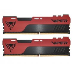 Озп Patriot DDR4 16GB (2x8GB) 3600Mhz Viper Elite II Red (PVE2416G360C0K) (Відновлено продавцем, 854352)