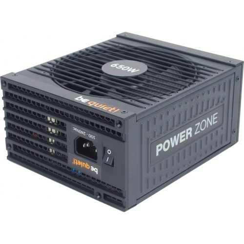 Блок питания Be Quiet! Power Zone 650W (BN210) (Восстановлено продавцом, 854353) купить в Украине: Киев, Днепр, Харьков, Одесса  | Проверка совместимости, низкая цена, отзывы, характеристики от TELEMART фото