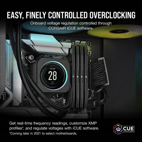 ОЗУ Corsair DDR5 96GB (2x48GB) 6800Mhz Vengeance Black (CMK96GX5M2B6800C40) купить в Украине: Киев, Днепр, Харьков, Одесса  | Проверка совместимости, низкая цена, отзывы, характеристики от TELEMART фото