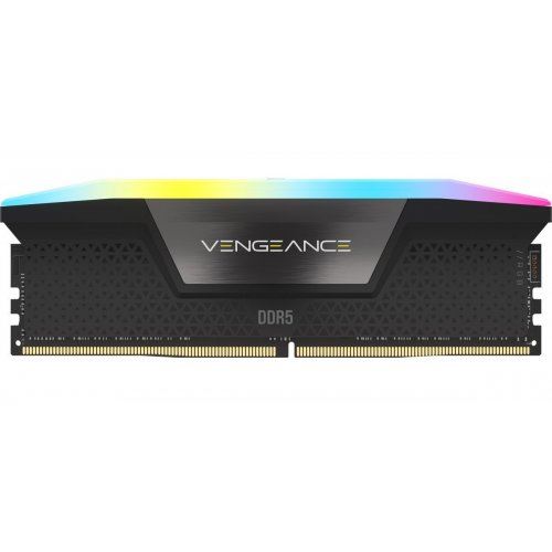 ОЗУ Corsair DDR5 96GB (2x48GB) 6800Mhz Vengeance RGB Black (CMH96GX5M2B6800C34) купить в Украине: Киев, Днепр, Харьков, Одесса  | Проверка совместимости, низкая цена, отзывы, характеристики от TELEMART фото