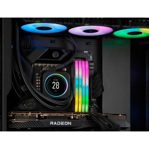 ОЗП Corsair DDR5 32GB (2x16GB) 5600Mhz Vengeance RGB Cool Grey (CMH32GX5M2B5600Z36K) купити в Україні: Київ, Львів, Хмельницький, Тернопіль, Івано-Франківськ | Перевірка сумісності, низька ціна, відгуки, характеристики від TELEMART фото
