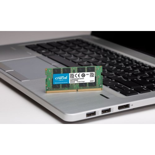ОЗП Crucial SODIMM DDR4 32GB (2x16GB) 3200Mhz (CT2K16G4SFRA32A) купити в Україні: Київ, Львів, Хмельницький, Тернопіль, Івано-Франківськ | Перевірка сумісності, низька ціна, відгуки, характеристики від TELEMART фото