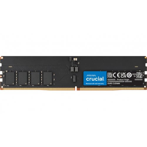 ОЗУ Crucial DDR5 16GB 6400Mhz (CT16G64C52CU5) купить в Украине: Киев, Днепр, Харьков, Одесса  | Проверка совместимости, низкая цена, отзывы, характеристики от TELEMART фото