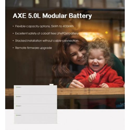 Комплект энергонезависимости Growatt SPF 6000 ES PLUS + AXE 10kWh Power Kit (GW-6kW/10kW) купить в Украине: Киев, Днепр, Харьков, Одесса  | Низкая цена, отзывы, характеристики от TELEMART фото