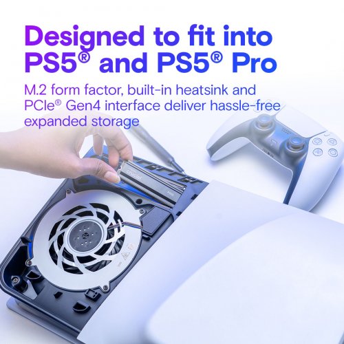 SSD-диск Crucial P310 3D NAND 4TB M.2 with heatsink (2280 PCI-E) NVMe x4 (CT4000P310SSD5) купить в Украине: Киев, Днепр, Харьков, Одесса  | Проверка совместимости, низкая цена, отзывы, характеристики от TELEMART фото