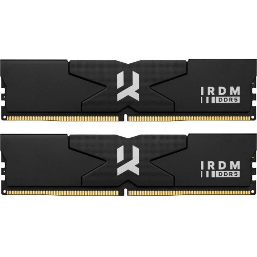 Озп GoodRAM DDR5 32GB (2x16GB) 6000Mhz IRDM Black (IR-6000D564L30S/32GDC) (Відновлено продавцем, 854527) купити в Україні: Київ, Львів, Хмельницький, Тернопіль, Івано-Франківськ | Перевірка сумісності, низька ціна, відгуки, характеристики від TELEMART фото