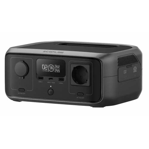 Комплект енергозабезпечення EcoFlow RIVER 3 UPS 300W 245Wh + Solar Panel 45W (EFRIVER3-UPS-EU-CBox/EFSOLAR45-TYPE-C) купити в Україні: Київ, Львів, Хмельницький, Тернопіль, Івано-Франківськ | Низька ціна, відгуки, характеристики від TELEMART фото