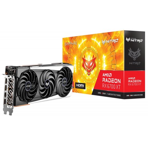 Видеокарта Sapphire Radeon RX 6700 XT Nitro+ 12288MB (11306-08-20G) (Восстановлено продавцом, 854551) купить в Украине: Киев, Днепр, Харьков, Одесса  | Проверка совместимости, низкая цена, отзывы, характеристики от TELEMART фото