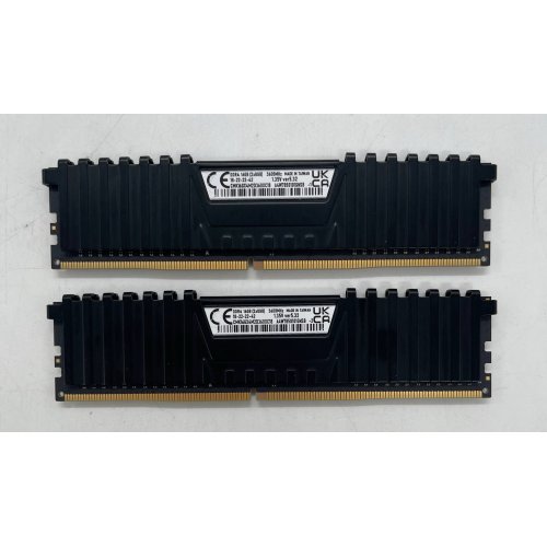 Озп Corsair DDR4 16GB (2x8GB) 3600Mhz Vengeance LPX (CMK16GX4M2D3600C18) (Відновлено продавцем, 854552) купити в Україні: Київ, Львів, Хмельницький, Тернопіль, Івано-Франківськ | Перевірка сумісності, низька ціна, відгуки, характеристики від TELEMART фото