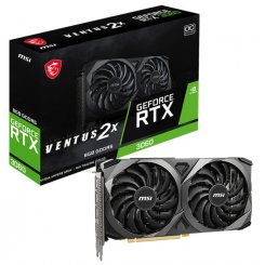 Видеокарта MSI GeForce RTX 3060 VENTUS 2X OC 8192MB (RTX 3060 VENTUS 2X 8G OC) (Восстановлено продавцом, 854555)