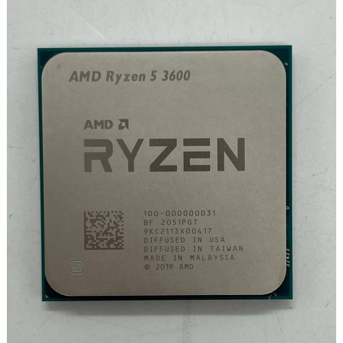Процесор AMD Ryzen 5 3600 3.6(4.2)GHz 32MB sAM4 Tray (100-000000031) (Відновлено продавцем, 854569) купити в Україні: Київ, Львів, Хмельницький, Тернопіль, Івано-Франківськ | Перевірка сумісності, низька ціна, відгуки, характеристики від TELEMART фото