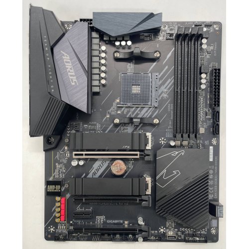 Материнська плата Gigabyte B550 AORUS ELITE AX V2 (sAM4, AMD B550) (Відновлено продавцем, 854588) купити в Україні: Київ, Львів, Хмельницький, Тернопіль, Івано-Франківськ | Перевірка сумісності, низька ціна, відгуки, характеристики від TELEMART фото
