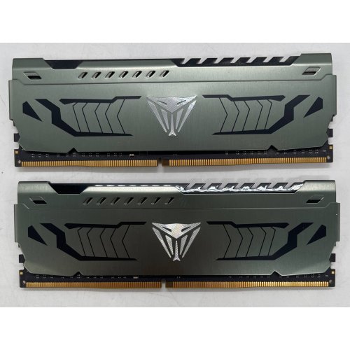 Озу Patriot DDR4 16GB (2x8GB) 3200Mhz Viper Steel (PVS416G320C6K) (Восстановлено продавцом, 854610) купить в Украине: Киев, Днепр, Харьков, Одесса  | Проверка совместимости, низкая цена, отзывы, характеристики от TELEMART фото