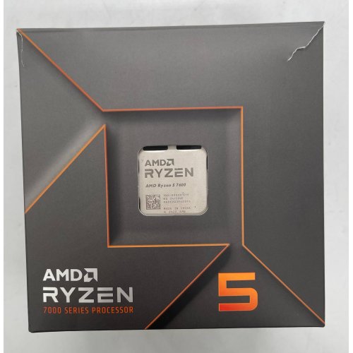 Процессор AMD Ryzen 5 7600 3.8(5.1)GHz 32MB sAM5 Box (100-100001015BOX) (Восстановлено продавцом, 854623) купить в Украине: Киев, Днепр, Харьков, Одесса  | Проверка совместимости, низкая цена, отзывы, характеристики от TELEMART фото