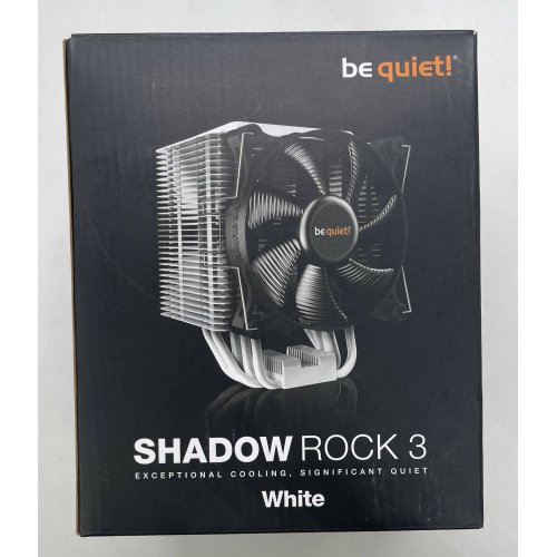 Кулер Be Quiet! Shadow Rock 3 (BK005) White (Восстановлено продавцом, 854634) купить в Украине: Киев, Днепр, Харьков, Одесса  | Проверка совместимости, низкая цена, отзывы, характеристики от TELEMART фото