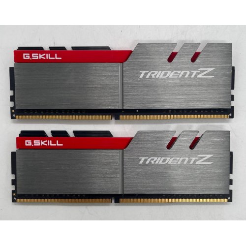 Озп G.Skill DDR4 16GB (2x8GB) 3000Mhz Trident Z (F4-3000C14D-16GTZ) (Відновлено продавцем, 854636) купити в Україні: Київ, Львів, Хмельницький, Тернопіль, Івано-Франківськ | Перевірка сумісності, низька ціна, відгуки, характеристики від TELEMART фото