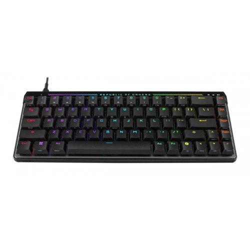 Клавіатура Asus ROG Falchion Ace HFX Magnetic Switch (90MP03VE-BKMA00) Black купити в Україні: Київ, Львів, Хмельницький, Тернопіль, Івано-Франківськ | Низька ціна, відгуки, характеристики від TELEMART фото