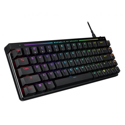 Клавіатура Asus ROG Falchion Ace HFX Magnetic Switch (90MP03VE-BKMA00) Black купити в Україні: Київ, Львів, Хмельницький, Тернопіль, Івано-Франківськ | Низька ціна, відгуки, характеристики від TELEMART фото