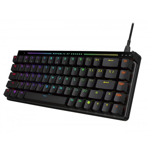 Клавіатура Asus ROG Falchion Ace HFX Magnetic Switch (90MP03VE-BKMA00) Black купити в Україні: Київ, Львів, Хмельницький, Тернопіль, Івано-Франківськ | Низька ціна, відгуки, характеристики від TELEMART фото