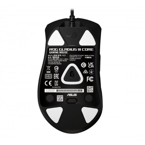 Мышка Asus ROG Gladius III Core (90MP04E0-BMUA00) Black купить в Украине: Киев, Днепр, Харьков, Одесса  | Низкая цена, отзывы, характеристики от TELEMART фото