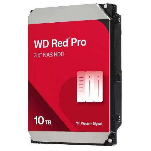 Жесткий диск Western Digital Red Pro NAS 10TB 512MB 7200RPM 3.5" (WD103KFBX) купить в Украине: Киев, Днепр, Харьков, Одесса  | Проверка совместимости, низкая цена, отзывы, характеристики от TELEMART фото