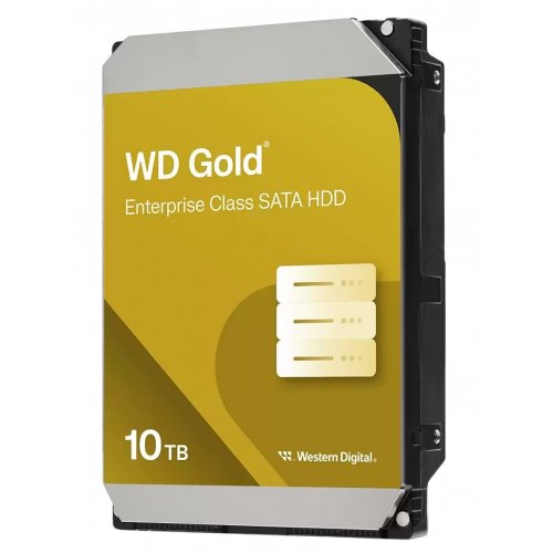 Жесткий диск Western Digital Gold 10TB 512MB 7200RPM 3.5" (WD103KRYZ) купить в Украине: Киев, Днепр, Харьков, Одесса  | Проверка совместимости, низкая цена, отзывы, характеристики от TELEMART фото
