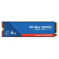 SSD-диск Western Digital Blue SN5100 3D NAND 4TB (2280 PCI-E) NVMe x4 (WDS400T5B0E-00CPE0)