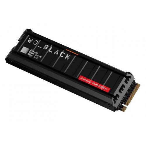 SSD-диск Western Digital Black SN8100 3D NAND TLC 4TB M.2 with heatsink (2280 PCI-E) NVMe x4 (WDS400T1XHM-00CMT0) купить в Украине: Киев, Днепр, Харьков, Одесса  | Проверка совместимости, низкая цена, отзывы, характеристики от TELEMART фото
