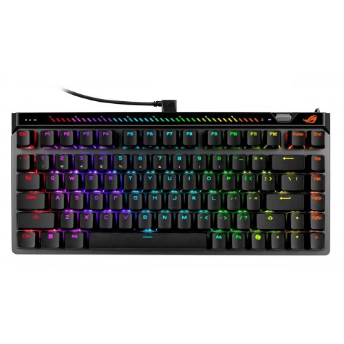 Клавіатура Asus ROG Falchion Ace 75 HE Magnetic Switches (90MP047H-BKUA20) Black купити в Україні: Київ, Львів, Хмельницький, Тернопіль, Івано-Франківськ | Низька ціна, відгуки, характеристики від TELEMART фото