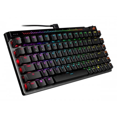Клавіатура Asus ROG Falchion Ace 75 HE Magnetic Switches (90MP047H-BKUA20) Black купити в Україні: Київ, Львів, Хмельницький, Тернопіль, Івано-Франківськ | Низька ціна, відгуки, характеристики від TELEMART фото