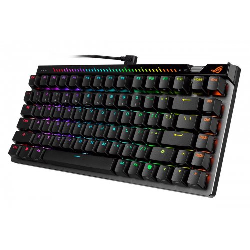 Клавіатура Asus ROG Falchion Ace 75 HE Magnetic Switches (90MP047H-BKUA20) Black купити в Україні: Київ, Львів, Хмельницький, Тернопіль, Івано-Франківськ | Низька ціна, відгуки, характеристики від TELEMART фото
